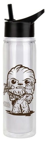 Funko Water Bottle: Star Wars The Last Jedi: Chewbacca photo medium