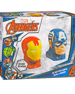 Underground Toys Marvel Salt & Pepper Shakers: Captain America & Iron Man photo
